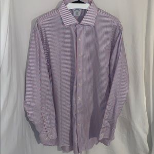 Brooks Brothers Red, White, and Blue Button Down